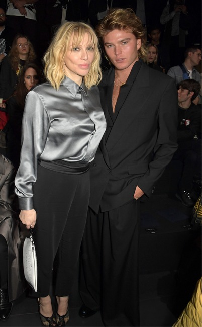 Courtney Love, Jordan Barrett, Dior Homme Menswear, Paris Fashion Week 2020, Star Sightings